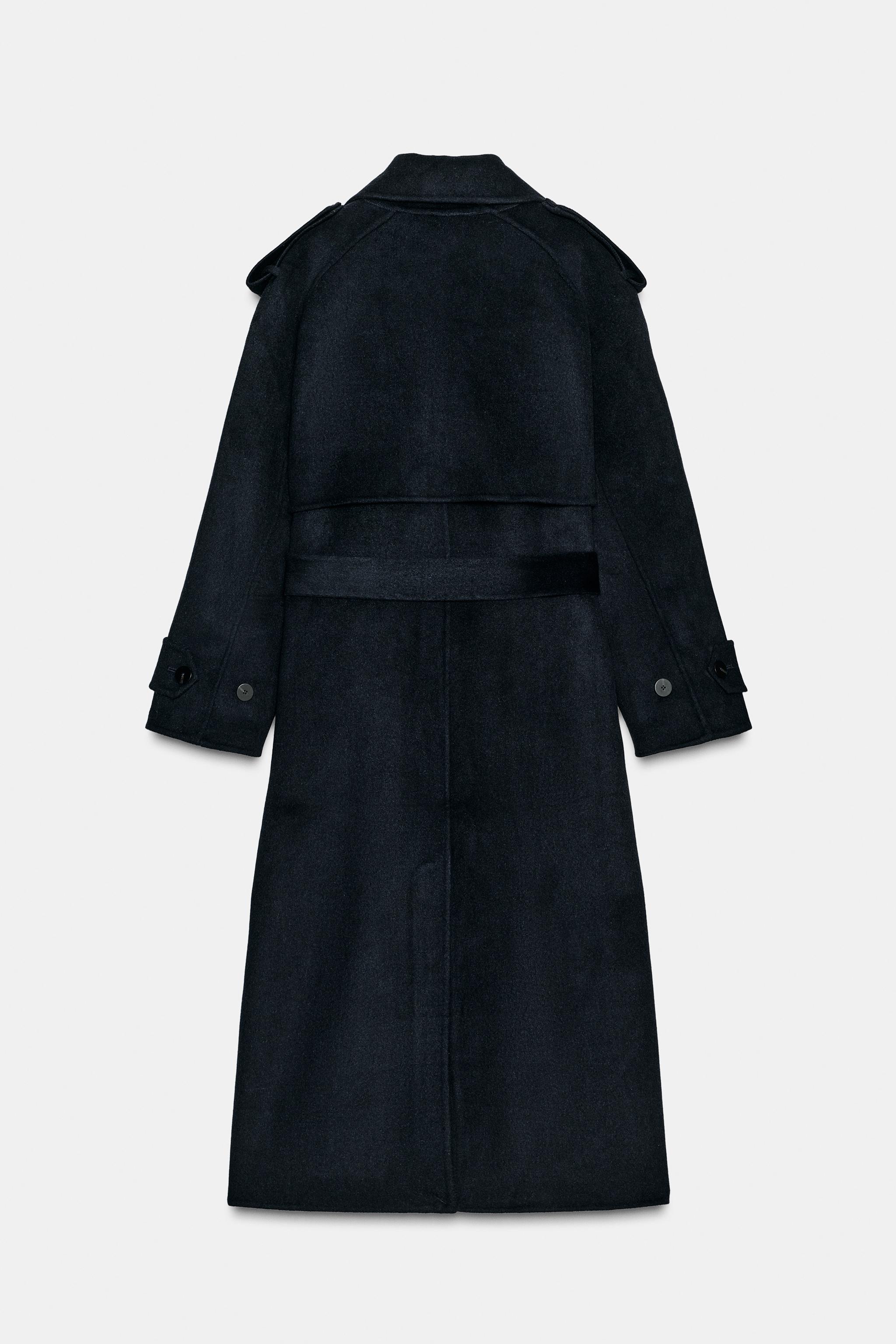 LONG WOOL BLEND COAT ZW COLLECTION LIMITED EDITION